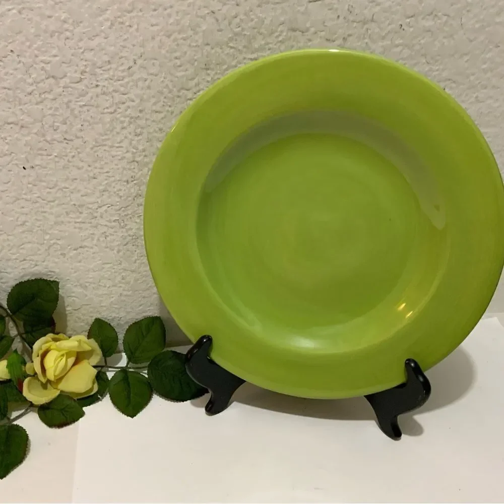 Hausenware dinner plate green 11.5” G1